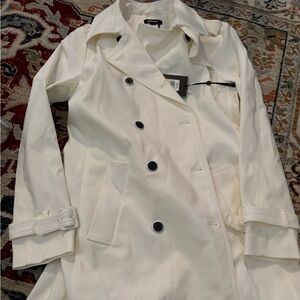 DKNY trench coat long